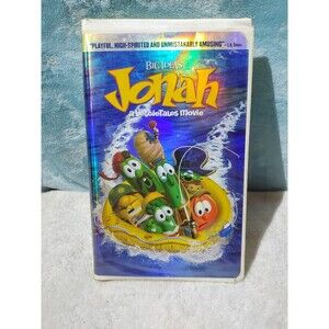 Big Idea VEGGIE TALES Jonah A VeggieTales Movie VHS Video Tape 2002 Christian